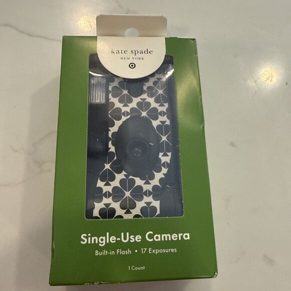 Spade Floral Disposable Camera Black/Cream - kate spade new york x Target - Picture 1 of 5